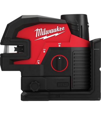 Milwaukee M12™ Cross Line Laser With 4 Points