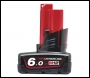 Milwaukee M12™ 6.0 Ah Battery - Model M12B6