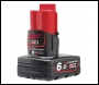 Milwaukee M12™ 6.0 Ah Battery - Model M12B6