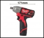 Milwaukee M12™ Sub Compact ½″ Impact Wrench - M12 BIW12-0