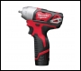 Milwaukee M12™ Sub Compact ¼″ Impact Wrench - M12 BIW14 