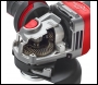 Milwaukee M18 FUEL™ 115 Mm Braking Grinder With Paddle Switch - M18 CAG115XPDB-502X