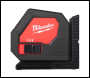 Milwaukee Alkaline Green Cross Line Laser - Model CLL-C