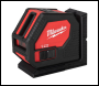 Milwaukee Alkaline Green Cross Line Laser - Model CLL-C