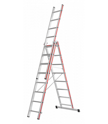 Hymer Red Line Combination Ladder 3x7 - Code 404721