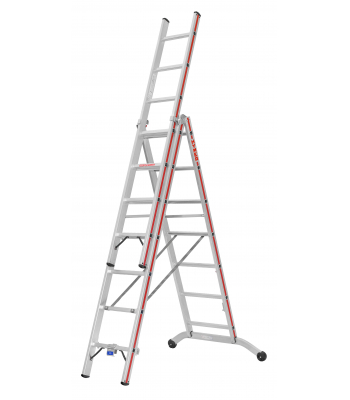 Hymer Red Line Industrial Combination Ladder 3 x 6 - Code 604718