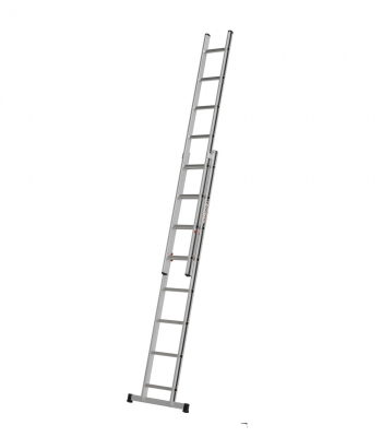 Hymer Black Line Square Rung Extension Ladder 2x8 - Code 7004616