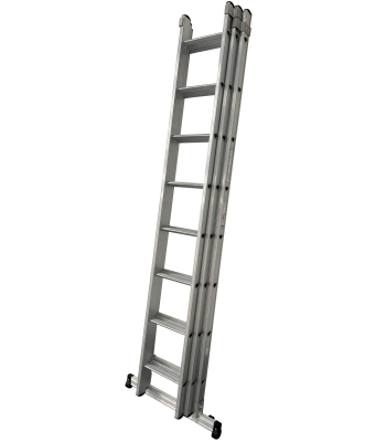 Murdoch Aluminium D Rung Extension Ladders 'D MAX' 3x8 - Code A10069083255