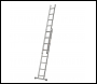 Hymer Black Line Square Rung Extension Ladder 2x8 - Code 7004616