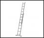 Hymer Black Line Square Rung Extension Ladder 2x12 - Code 700462499