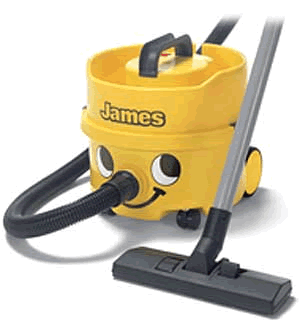 Numatic 'James' Vacuum Cleaner (620 Watts) c/w Vac V37.Kit 110v/240v - Code JVH180-1