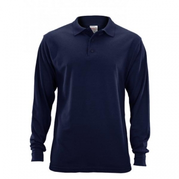Flame Retardant Poloshirt - PS1FR5-NVY-L - L - Navy