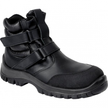 Light Year Dukka Metal Free Velcro Fasten Boot - ST690-04 - Size 4 - Black