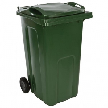240Ltr Green Wheeled Dustbin - DB0W24-GRN - 240ltr - GREEN
