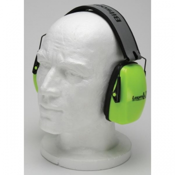 Headband Hi-Vis Ear Defender - ED2BL3H - One Size - Bright Green with Reflective Tape