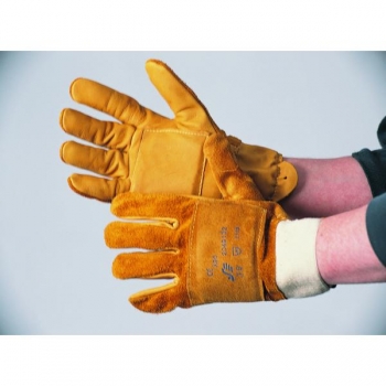 Leather Impact Gloves - GLBIG10-10 - 10 (XL)