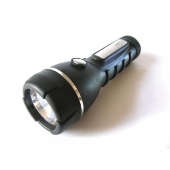 Rubber Waterproof 2 Cell Torch - LA1TWR - 2 x D-Cell Batteries Required