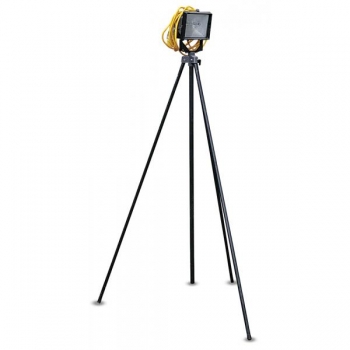 Enclosed Head 500w Floodlight c/w Folding Leg Tripod - LG4L05 - 1.5 - 2.5M