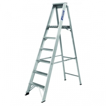 Class 1 Industrial Aluminium Platform Steps - PS1T06 - 6 Tread