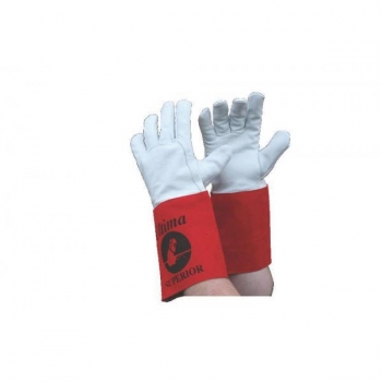 Tig Gloves, High Quality Red Cuff - SGL202
