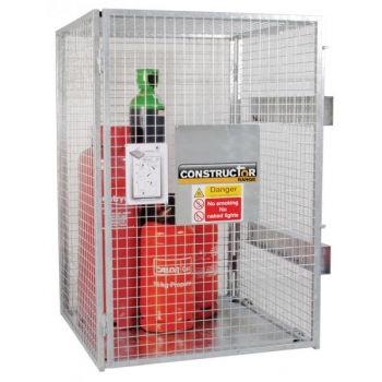 Constructor Folding Gas Cage - TB2TC1 - 1.2x1.2x1.8mH / 130Kg - Galv