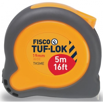 Fisco Tuf-Lok Tape Measure - TM4TK5ME - 5m/16ft