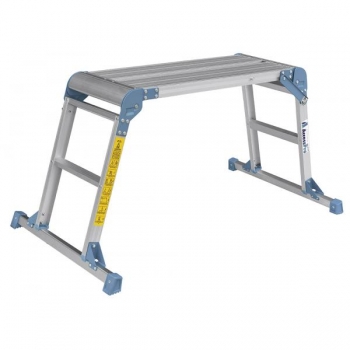 Tradesman Hop-Up Work Platform c/w Stabiliser Bars - TW3HS47 - 900 x 350w x600 h mm