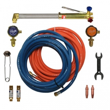 Acetylene Gas Cutting Kit 2 Gauge - WGCK10A-2G - 10mm x 10m Hose