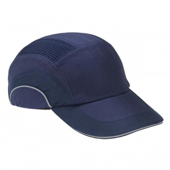 Baseball Style HardCap Bump Cap - HBCMP3-NVY - Navy