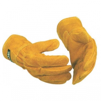 Pro Tan, Curved Welding Gauntlet, Tan Leather - SGA400-XL - XL