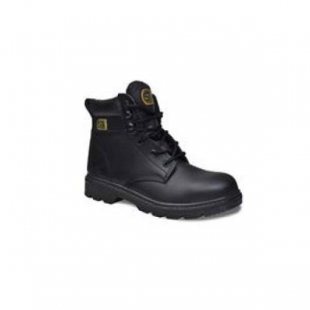Leather Derby Boot with Steel Toe cap