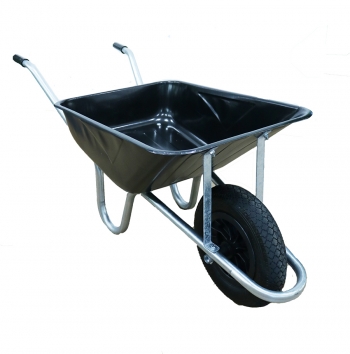 Constructor Wheelbarrow (Pneumatic Tyre) - BA1P30 - 85ltr - Black