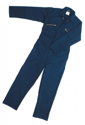Super Polycotton Zip Front Boilersuit - BL2P20-05-2XL - 2XL - Navy