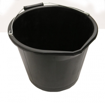 Industrial Bucket - BU1B03 - 3 Gallon - Black