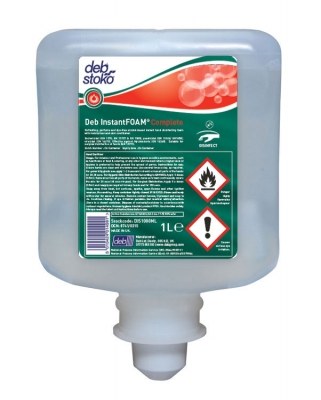 Deb InstantFOAM complete 1ltr Cartridge - CJ3DFS1 - 1 ltr