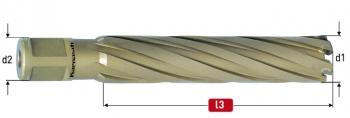 Gold Line TCT SuperLong Cutter - CMTCT-110-22 - 22 x 110mm