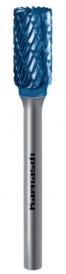 Blue-Tec TCT Burr, Double Cut, Cylinder - CTCBK-CE12 - 12 x 20 x 6mm Shank, 64mm OAL