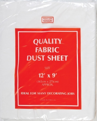 Rayon Dustsheets - DS2R09 - 3.65m x 2.75m (12' x 9')