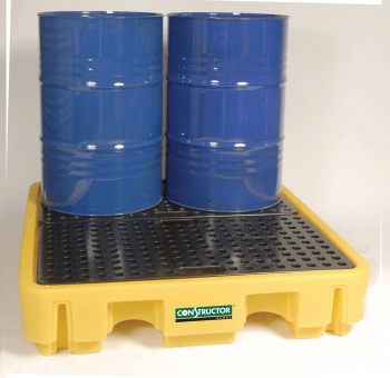 Constructor Spill Pallet - ES2DSP4 - 1380 x1290  x280mm - 4 Drum