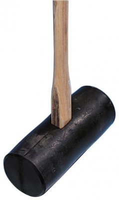 Rubber Maul comes with Handle - FT1P10 - 10lb