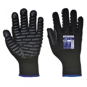 Seamless Knitted Gloves With Anti-Vibration Coating - GLASTL1-10 - 10 (XL)