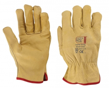 Quality Hide Lined Drivers Gloves