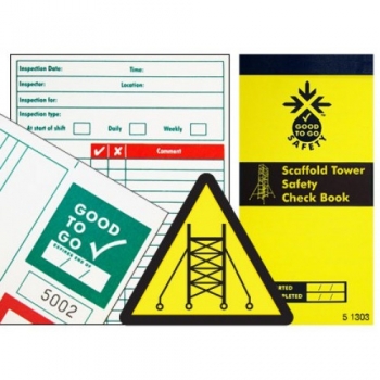 Good To Go Safety Check Book, Scaffold Tower - GTG303 - 25 page