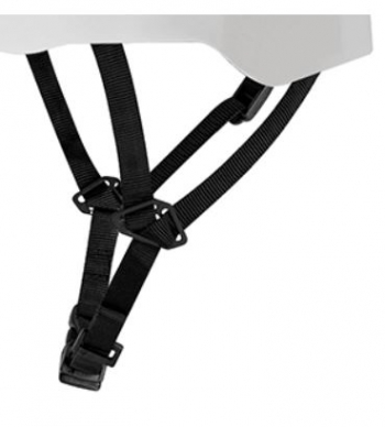 Evo 4 Point Linesman Chinstrap - HA14CC - Adjustable Size - Black