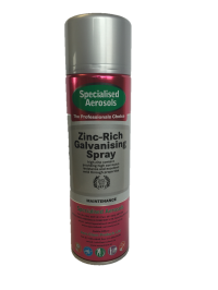 Bright Zinc Coating Aerosol Spray Paint - HLZ739A - 500ml