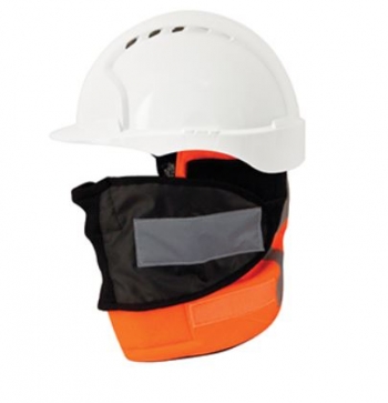 JSP Premium Thermal Helmet Liner  - HM1EVHW - Orange/Black