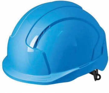 Evolite Reduced Peak Helmet comes with Slip Ratchet Harness