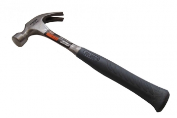 All Steel Drop Forged Cushion Grip Claw Hammer - HR4WE6 - 20oz