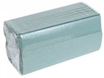 1 Ply C-Fold Hand Towels - HT1101 - 230 x 250mm - Green