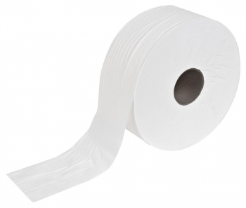2 Ply Midi Jumbo Toilet Roll - JT8120 - 260m x 90mm (60mm Core) - White